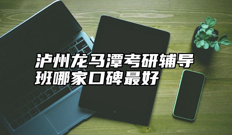 泸州龙马潭考研辅导班哪家口碑最好