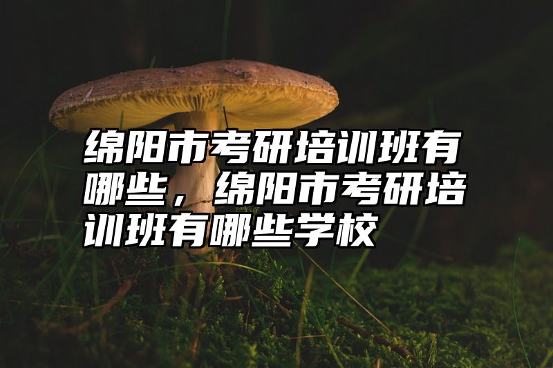 绵阳市考研培训班有哪些，绵阳市考研培训班有哪些学校