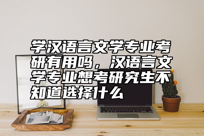 点击查看《学汉语言文学专业考研有用吗，汉语言文学专业想考研究生不知道选择什么》全文